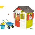 Smoby set domek Jura Lodge a Écoiffier kolečko s vědro setem – Zboží Mobilmania