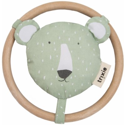 Trixie Dřevěné chrastítko Lední medvěd Mr. Polar Bear – Zboží Mobilmania