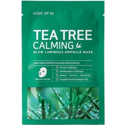 Some By Mi - Tea Tree Calming Glow Luminous Ampule Mask 25 ml – Zboží Dáma