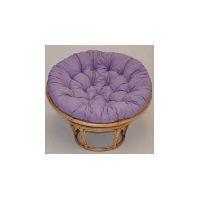 Axin trading Relaxační papasan ARTEMIS 110 cm ratan látka medová fialový melír – Hledejceny.cz