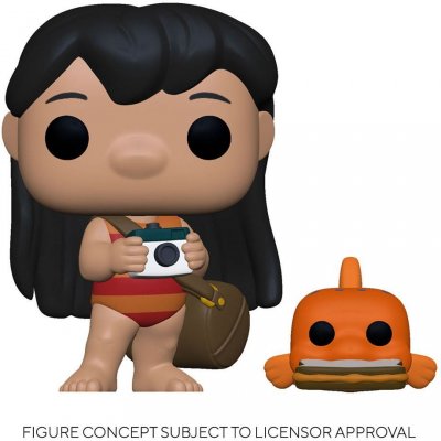 Funko Pop! Disney Lilo and Stitch Lilo With Pudge – Zboží Mobilmania