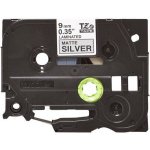 Brother TZE-M921, TZ-M921, 9mmx8m, černý tisk/matně stříbrný podklad, originální páska – Zboží Dáma