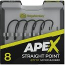 RidgeMonkey Ape-X Straight Point Barbed vel.4 10ks