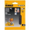 Brusky - příslušenství Brusný papír DeWALT EXTREME (R) 115 x 115 mm P 80, bal. 5 ks