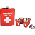 Placatka s pohárky sada Emergency 237 ml – Zboží Dáma