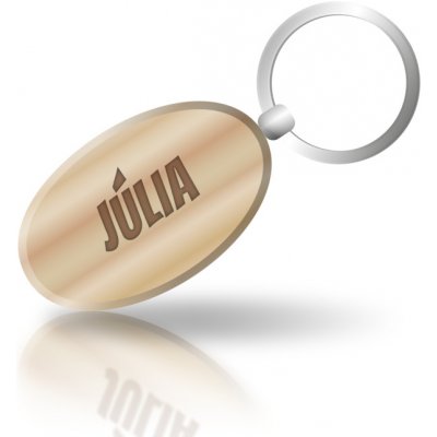 Přívěsek na klíče se jménem Júlia – Zboží Mobilmania