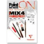 Clairefontaine Paint'ON Mix4 blok A6 12 listů 250 g – Hledejceny.cz