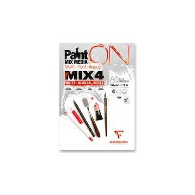 Clairefontaine Paint'ON Mix4 blok A6 12 listů 250 g – Hledejceny.cz