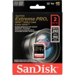 SanDisk Extreme Pro SDXC 2TB SDSDXXD-2T00-GN4IN – Sleviste.cz
