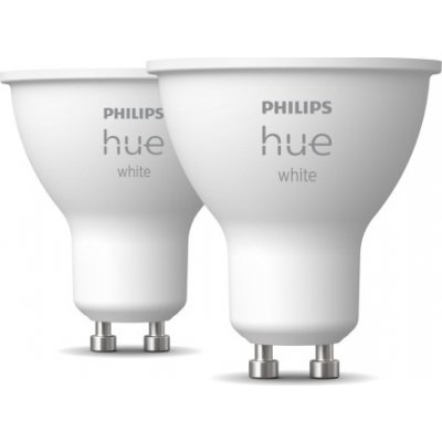 Philips HUE-WHITE reflektor PAR16 5.2W GU10 2700K 400lm Dim EU set-2ks˙ – Zboží Mobilmania