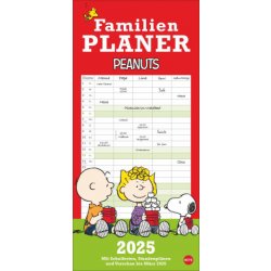 Peanuts Familienplaner 2025