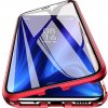 Pouzdro a kryt na mobilní telefon Pouzdro Beweare Magnetické oboustranné s tvrzeným sklem na Samsung Galaxy A23 / A23 5G - červené