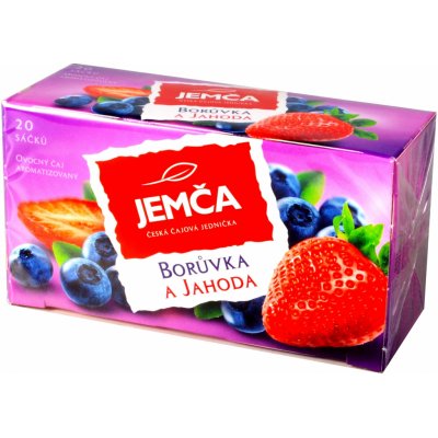Jemča borůvka a jahoda 20 x 2 g – Zbozi.Blesk.cz