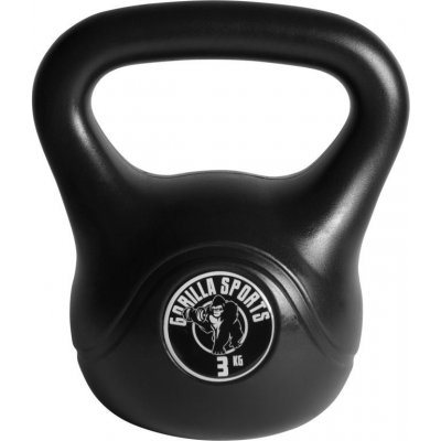 Gorilla Sports kettlebell plast 3 kg – Zbozi.Blesk.cz
