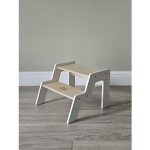 YokoTower dětské montessori schůdky stupínek bílá lakovaná – Zboží Dáma