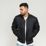 Urban Classics Basic Bomber jacket black – Sleviste.cz