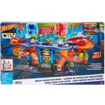 Mattel Hot Wheels City color Shifters Automička se spirálou – Zboží Dáma