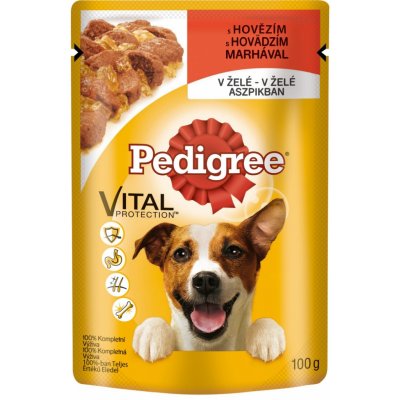 Pedigree Adult hovězí v želé 100 g – Hledejceny.cz