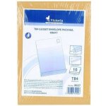 VICTORIA Obálka, TB4, hnědá, samolepicí, 40 mm silná, balení 10 ks, VICTORIA ,balení 10 ks 15727 – Zboží Živě