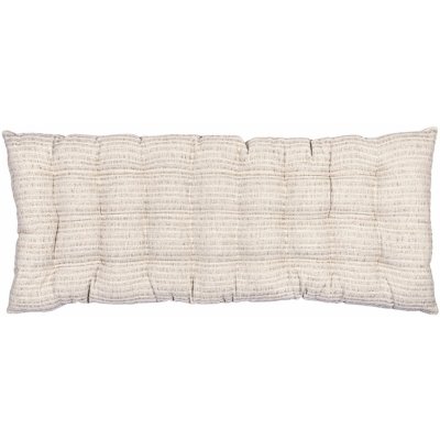 Green Gate Prošívaný sedák Emory Beige béžová 50 x 120 cm – Zboží Dáma