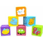 Teddies Dětské pískací kostky 6 ks – Zboží Dáma