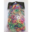 Loom bands Udělej si svůj náramek gumičky 600ks + doplňky