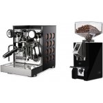 Set Rocket Espresso Appartamento TCA, black/copper + Eureka Mignon Specialita Compatto – Sleviste.cz