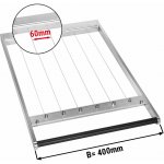 G.Gastro Rám pro dvojitý kráječ na pralinky - rozteč drátů: 60 mm - D9786647 – Hledejceny.cz