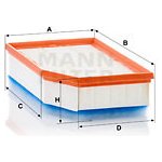 MANN-FILTER Vzduchový filtr C31027 – Hledejceny.cz