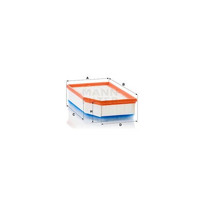 MANN-FILTER Vzduchový filtr C31027 – Hledejceny.cz