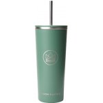 Design Neon Kactus ový nerez pohár s brčkem Zelená 710 ml – Hledejceny.cz