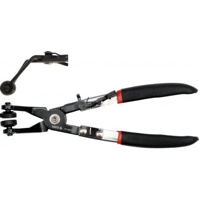 YATO YT-0651 Kleště na samosvorné hadicové spony 230mm 45° – Zbozi.Blesk.cz