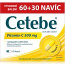 Cetebe Vitamin C 500mg 60+30 kapslí Promo2023