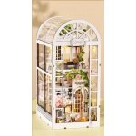 2Kids Toys 3D skládačka Zarážka na knihy Miniatura domečku Kavárna Bílá zahrada – Zbozi.Blesk.cz