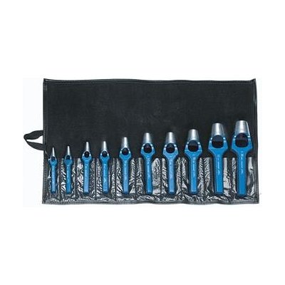 GEDORE sada děrovačů 5703 DIN 7200A v plastové rolovací tašce, 10dílná – Hledejceny.cz