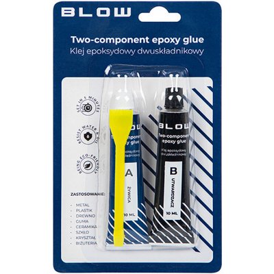 Dvousložkové epoxidové lepidlo BLOW 2x10ml – Zboží Mobilmania