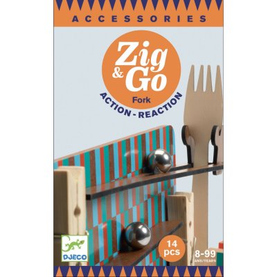 Djeco dráha Zig & Go Fork 14 ks – Zboží Dáma