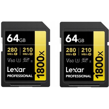 Lexar SDXC UHS-II 64 GB LSD1800064G-BNNNG