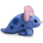 Prima-obchod Kreativní sada plstěné zvířátko Triceratops modrá 117603 – Hledejceny.cz