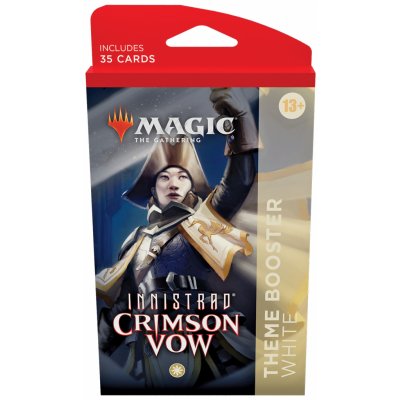 Wizards of the Coast Magic The Gathering: Innistrad Crimson Vow Theme Booster White – Hledejceny.cz