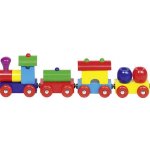 Goki Malý vláček Peru magnetický 25 cm – Hledejceny.cz