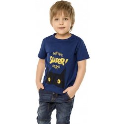 Winkiki Chlapecké tričko SUPER HERO krátký rukáv modrá