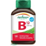 Jamieson Vitamín B12 kyanokobalamín 250 mcg 100 tablet – Hledejceny.cz