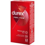 Durex Feel Thin Regular Fit 12 ks – Zboží Mobilmania