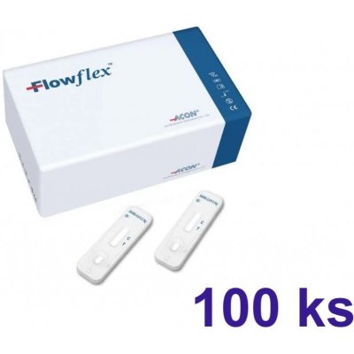 ACON Biotech (Hangzhou) Co., Ltd. Antigenní výtěrový test COVID-19 FLOWFLEX 100 ks (