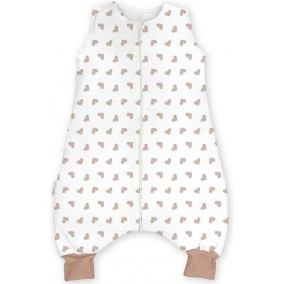 Albero Mio Dětský spací pytel s nohavicemi Srdíčkový svět – Zboží Dáma