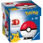 Ravensburger 3D puzzleball Pokémon Pokéball 54 ks – Hledejceny.cz