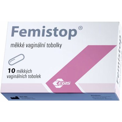 Femistop měkké vaginální tobolky 10 ks – Hledejceny.cz