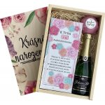 dárková dřevěná bedna k narozeninám pro ženy malá – Sleviste.cz