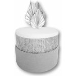 Mon-monkey Made with heart Plenkový dort CHIC šedý – Sleviste.cz